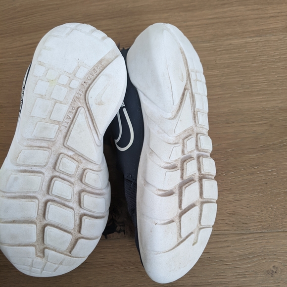 Nike Kids Size 13.5C (Little Kids) Navy Blue Flex Running Shoes - Picture 13 of 13